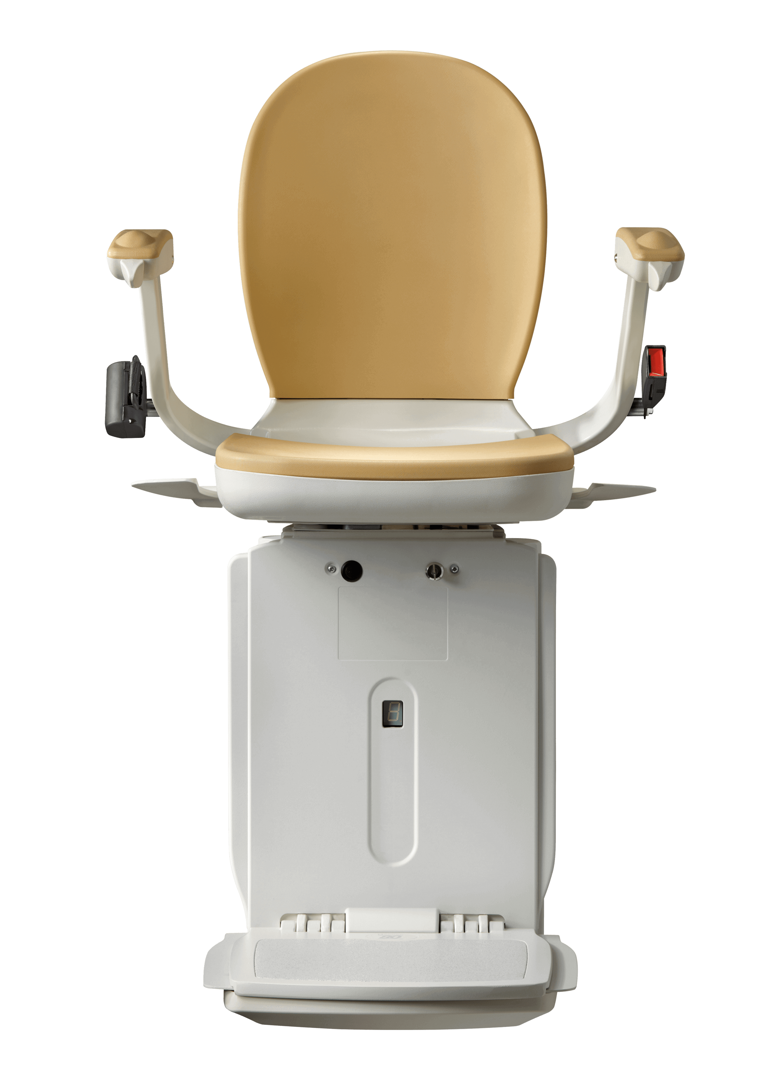 Acorn curved Stairlift front view in Illinois